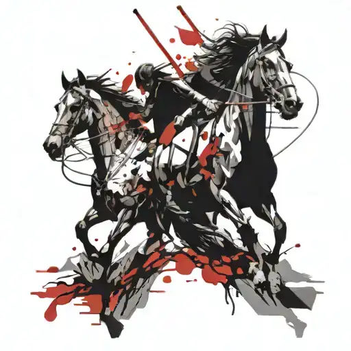 the four horsemen of the apocalypse tattoo design idea