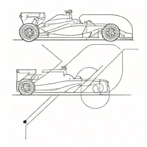 Formula 1 tattoo design idea