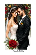 "Michelle Wright 5.12.95" Wedding Anniversary tattoo design idea