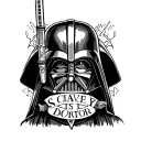 Sith Code with Darth Vader surrounded tattoo design idea