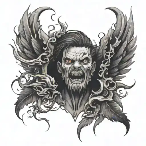 outcast tattoo design idea