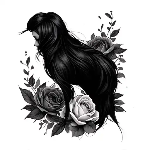 santiago Chloe tattoo design idea