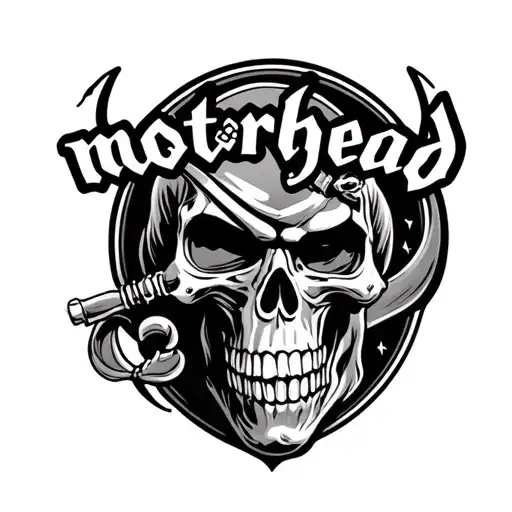 motorhead logo tattoo design idea