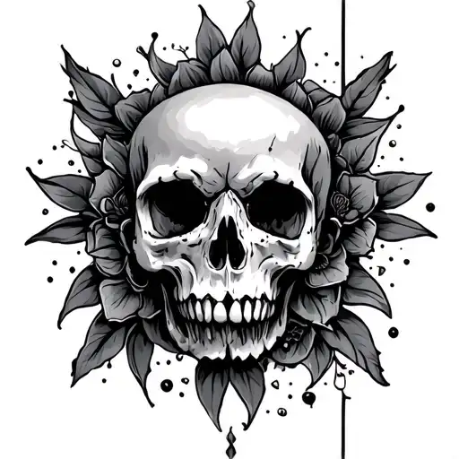 Crotch tattoo design idea