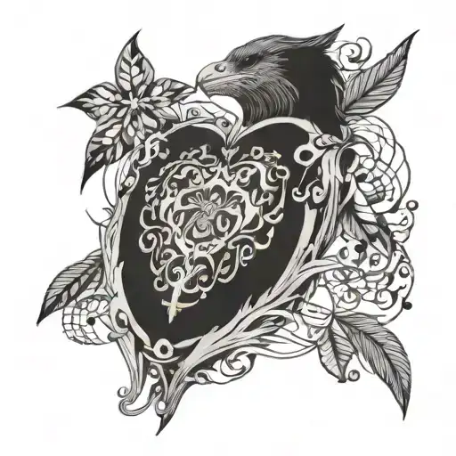 Chest tattoo for group of longtime friends  tattoo design idea