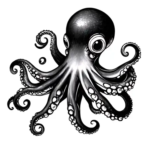 japanese octopus tattoo design idea