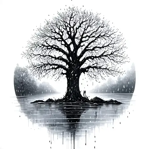 nothing lasts forever, even cold november rain tattoo design idea