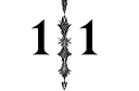 "111
" tattoo design idea