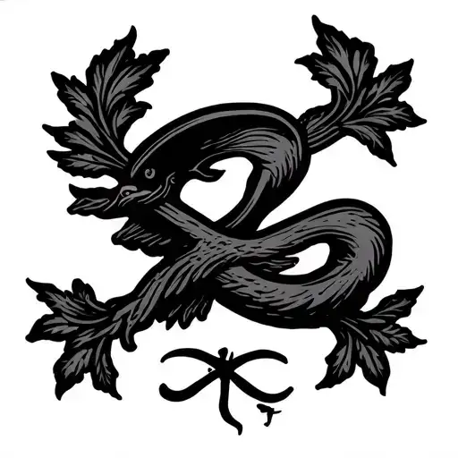 Fred Perry Logo tattoo design idea