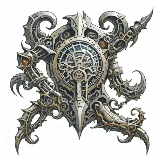 magic the gathering  tattoo design idea