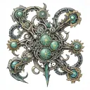 magic the gathering  tattoo design idea