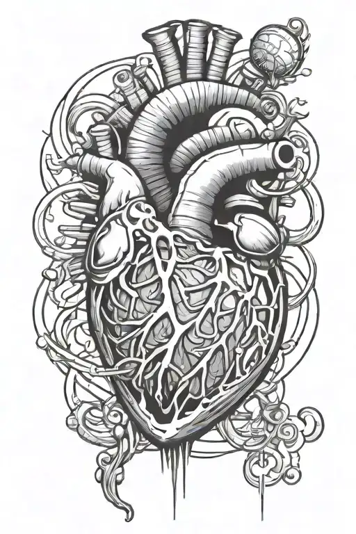 13+ Cardiology Tattoo Ideas in 2026 - BlackInk AI