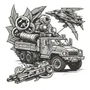 Military Intelligence Systems Maintainer  tattoo design idea