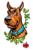 scooby doo tattoo design idea
