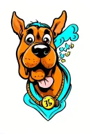 scooby doo tattoo design idea