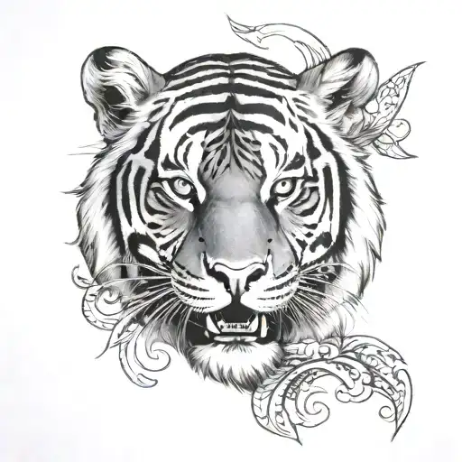 Alex tiger leicester tattoo design idea
