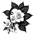 Jasmine tattoo design idea