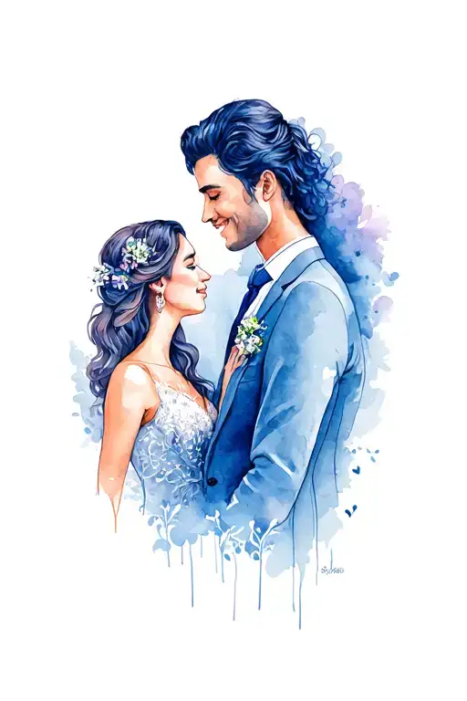 married couples tattoo tattoo design idea