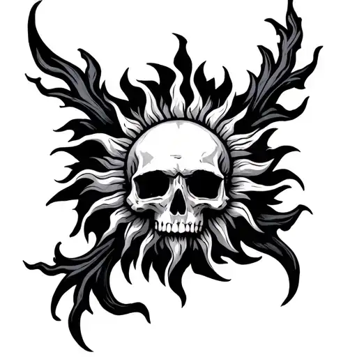 Godsmack Sun tattoo design idea