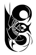 viking binding runes tattoo design idea