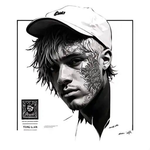 Contractor Yung Lean tattoo design idea