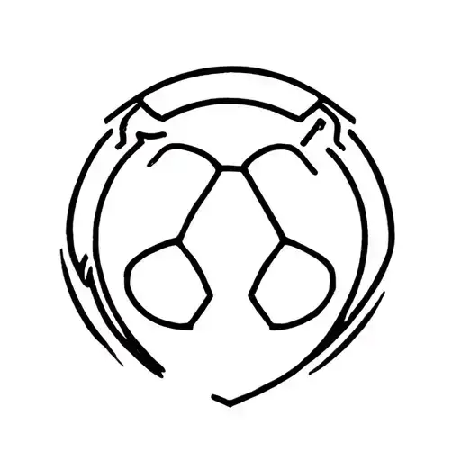 Arsenal and swansea city football club retro logo tattoo design idea