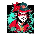 Hotline Miami tattoo design idea