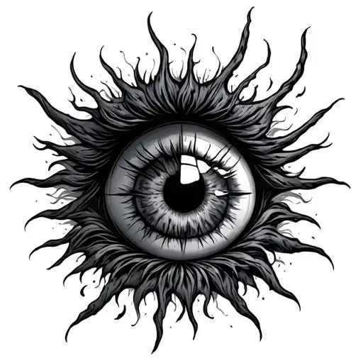 Eldritch Eye tattoo design idea