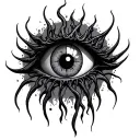 Eldritch Eye tattoo design idea