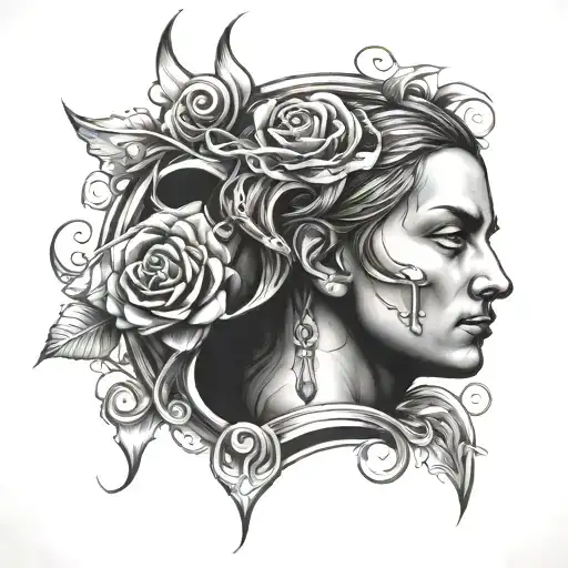 WWJD tattoo design idea