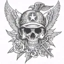 ptsd, army, maintenance tattoo design idea
