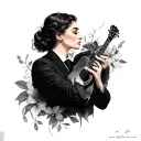 La La Land tattoo design idea