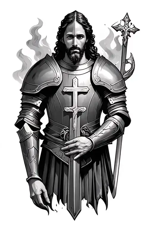 Christian Armor of God tattoo tattoo design idea