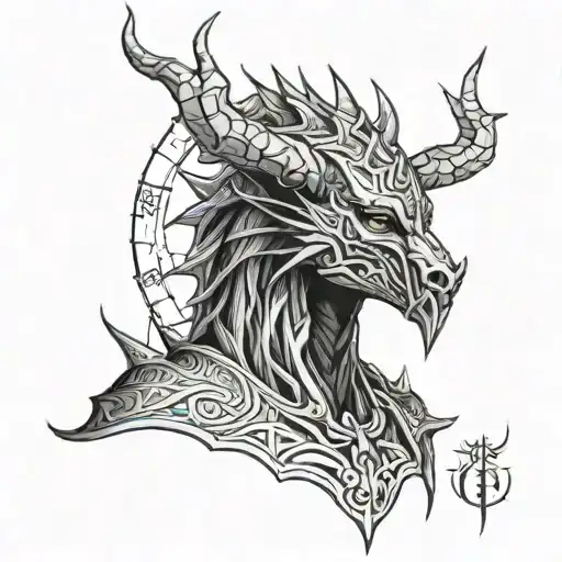 daedric prince tattoo design idea