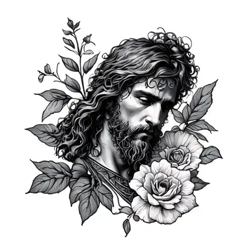 Psalm 23 4 tattoo design idea