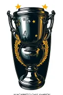 huachipato Chile cup champion in a tattoo with 4 stars in the years 74, 12,23,25 the years within the stars tattoo design idea