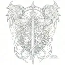 my mercy prevails over my wrath wrote tattoo design idea
