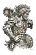 Alexander the Great tattoo design idea