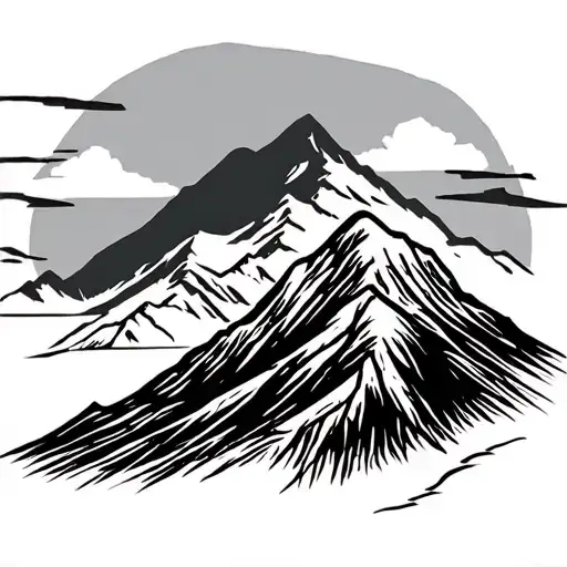 Kilimanjaro tattoo design idea