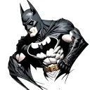 Batman tattoo design idea