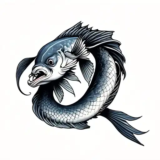 Ichthys tattoo design idea