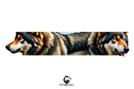 wolf tattoo design idea