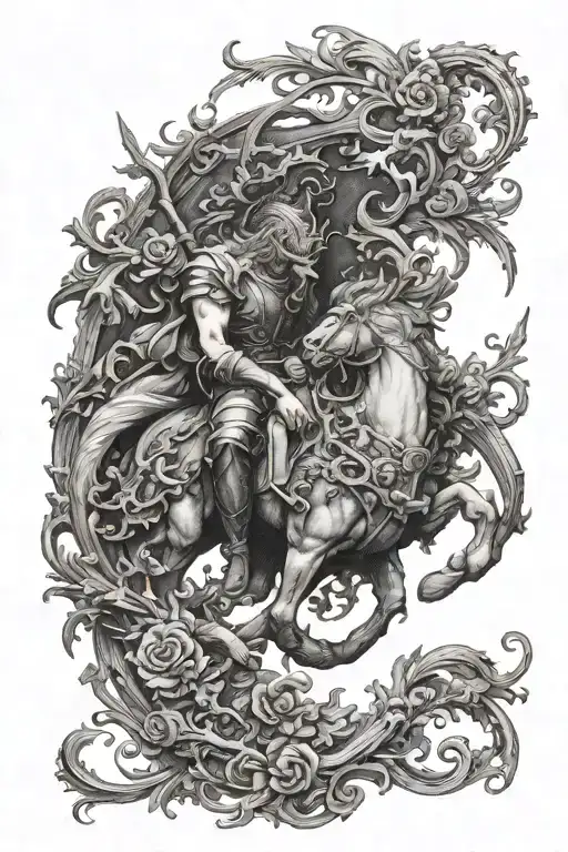gustave dore tattoo design idea
