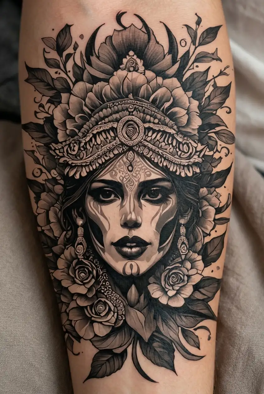 sri tattoo design idea