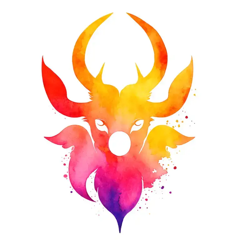 mix theses 3 Kodiak signs cancer, Capricorn and Gemini  tattoo design idea