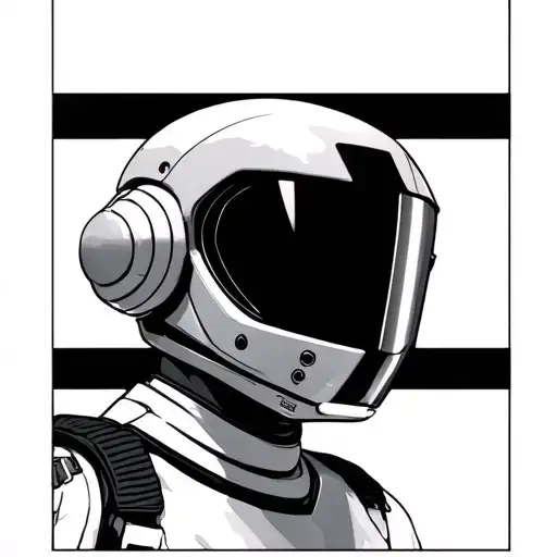 Daft Punk tattoo design idea