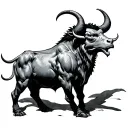Minotaur tattoo design idea