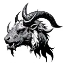 Minotaur tattoo design idea