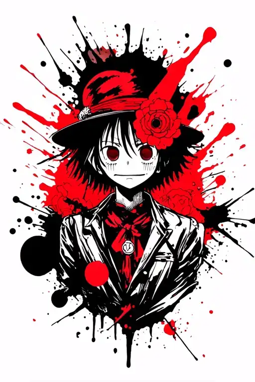 anime onepiece and solo leveling anime tattoo design idea