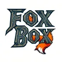"Fox Box" "Fox Box" with fox tail tattoo design idea